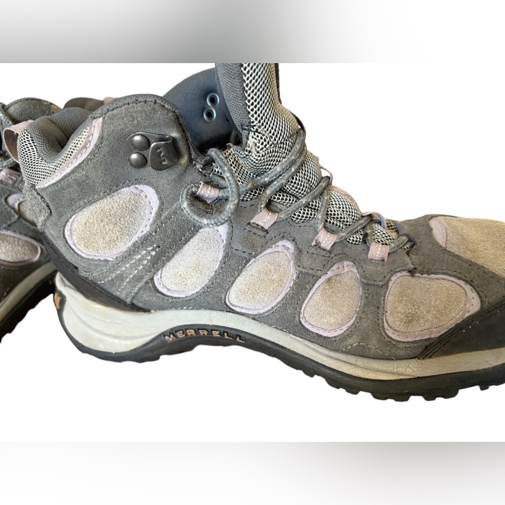 SOLD⭐️ 
Merrell Waterproof Castle Rock Hiking Boots size 9.5 Hyacinth outdoor - Picture 6 of 15